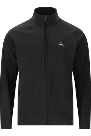 SOS Hakuba M Polartec Fleece Jacket Sport Men Sport Clothing Sport Fleeces & Midlayers Sport Fleeces Black