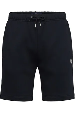 Fred Perry Classic Sweat Short Bottoms Shorts Sweat Shorts Navy