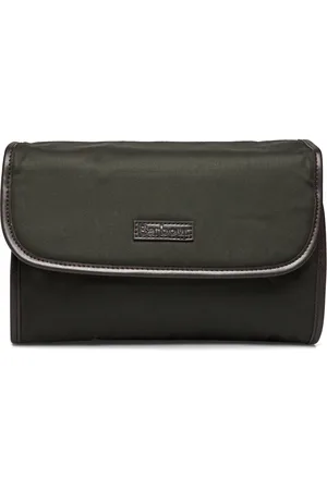 Barbour Wax Washbag Toilettilaukut Green