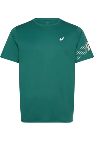 Asics Icon Ss Top Sport Men Sports Clothes Sport Tops Sport T-shirts Green
