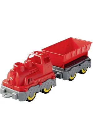 BIG Power Worker Mini Train With Wagon Toys Toy Cars & Vehicles Toy Vehicles Trains Blue