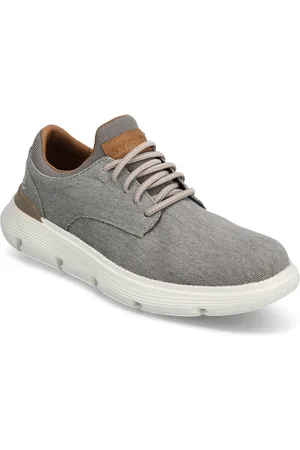 Skechers Mens Garza - Romano Matalavartiset Sneakerit Tennarit Grey