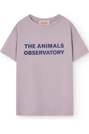 The Animals Observatory Orion Kid T-Shirt Lavand Tops T-shirts Short-sleeved Purple