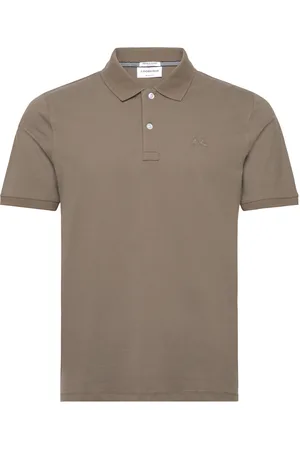Lindbergh Polo Tee S/S Tops Polos Short-sleeved Beige