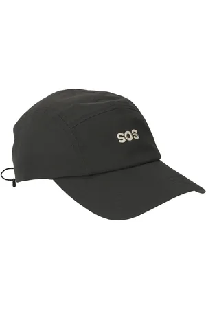 SOS Collose Uni 5 Panel Cap Sport Women Sport Accessories Sport Caps Black