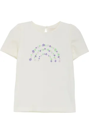 Creamie T-Shirt Ss Tops T-shirts Short-sleeved White