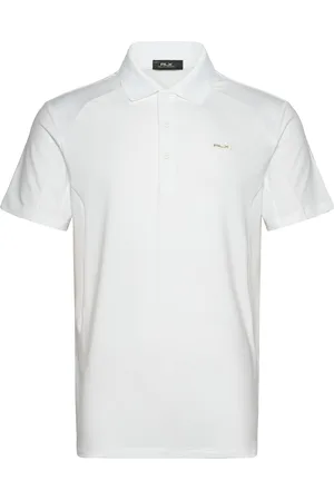 Ralph Lauren Tailored Fit Performance Polo Shirt Sport Sport Clothing Sport Tops Sport Polos Sport Short-sleeved Polos White