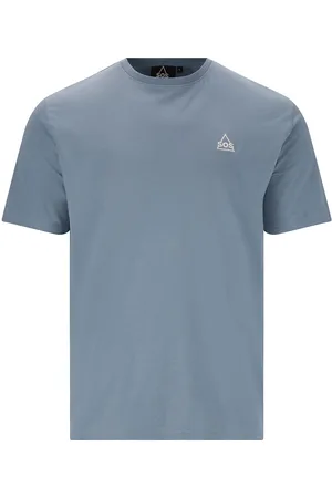SOS Mera M Ss Tee Sport Men Men Sports Clothes Sport Tops Sport T-shirts Blue