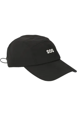 SOS Collose Uni 5 Panel Cap Sport Women Sport Accessories Sport Caps Black