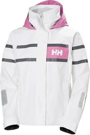 Helly Hansen W Salt Inshore Jacket Sport Women Sport Clothing Sport Outerwear Sport Jackets Sport Outdoor Jackets White