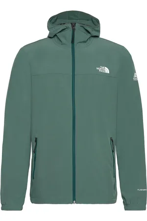 The North Face M Mountain Athletics Hooded Wind Jacket Sport Sport Clothing Sport Outerwear Sport Jackets Sport Outdoor Jackets Green