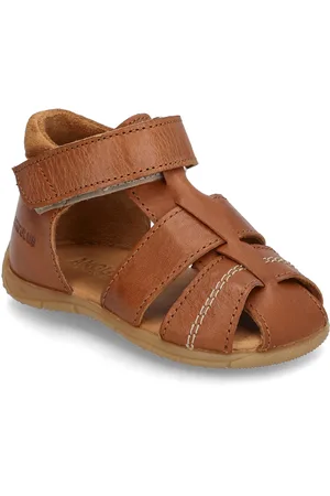ANGULUS Sandals - Flat - Closed Toe Shoes Summer Shoes Sandals Brown