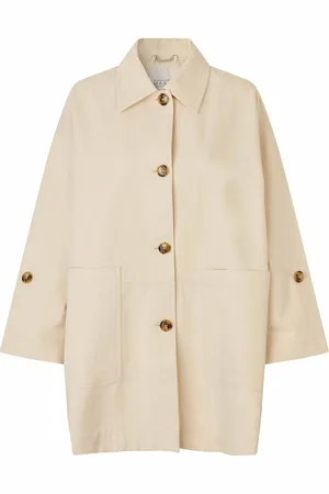 Masai Mateddie Ohut Pitkä Takki Beige