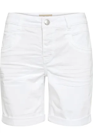 Mos Mosh Mmnaomi Treasure Shorts Bottoms Shorts Casual Shorts White