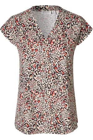 Masai Maefa Tops Blouses Short-sleeved Multi/patterned
