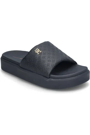 Tommy Hilfiger Platform Monogram Poolslide Rantasandaalit Pistokkaat Navy