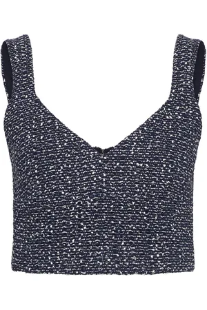 HUGO BOSS Balitar Tops Blouses Sleeveless Black