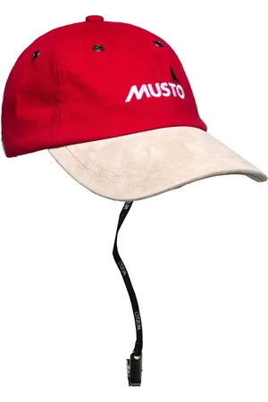MUSTO Crew Cap Accessories Headwear Caps Red