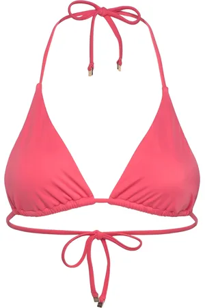 HUGO BOSS Ci Triangle Swimwear Bikinis Bikini Tops Triangle Bikinitops Pink