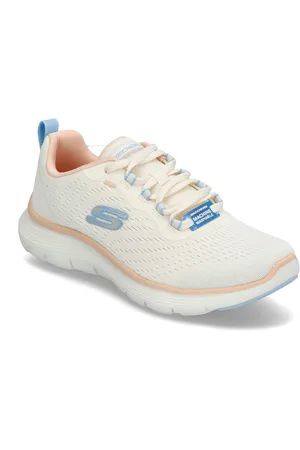Skechers Women Flex Appeal 5.0 New Path Matalavartiset Sneakerit Tennarit White