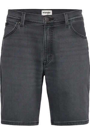 Wrangler Texas Shorts Bottoms Shorts Denim Black