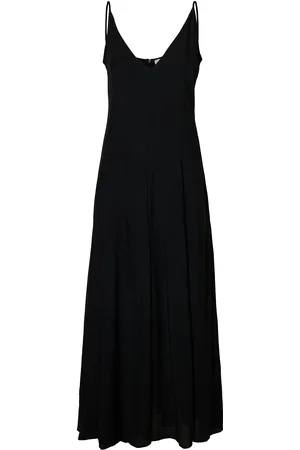 SELECTED Slfjosella Tiered Ankle Strap Dress Mekko Black