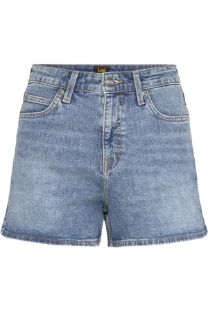 Lee Carol Short Bottoms Shorts Denim Shorts Blue