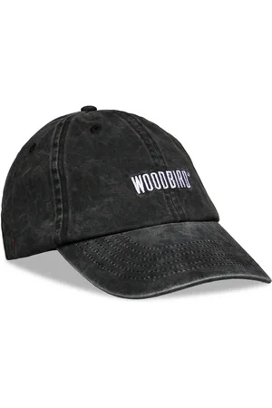 Woodbird Core Twill Cap Designers Headwear Caps Black