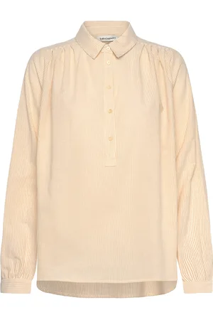 Lollys Laundry Larill Shirt Ls Tops Shirts Long-sleeved Cream