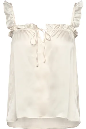 Lindex Top Pyjama Camisole Satin Pyjama White
