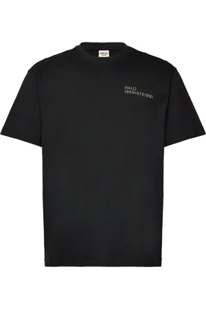Black Halo Graphic T-Shirt 06 Sport T-shirts Short-sleeved Black