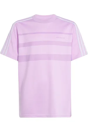 adidas Tee Tops T-shirts Short-sleeved Purple