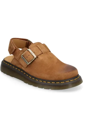 Dr. Martens Jorge Ii Desert Brown Tumbled Nubuck Designers Summer Shoes Sandals Brown