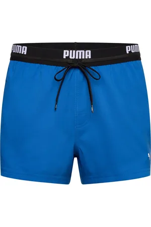 PUMA Men Logo Short Shorts 1P Sport Shorts Blue