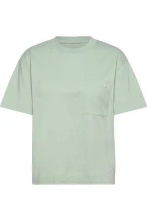 Lee Pocket Tee Tops T-shirts & Tops Short-sleeved Green