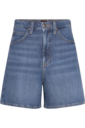Lee Stella Short Bottoms Shorts Denim Shorts Blue