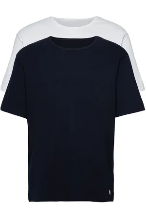 Armor.lux Pack Of 2 T-Shirts Héritage Tops T-shirts Short-sleeved Blue