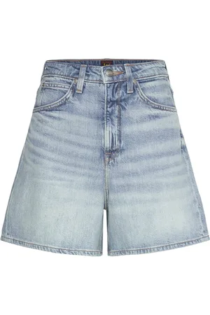 Lee Stella Short Bottoms Shorts Denim Shorts Blue