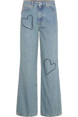 Zadig & Voltaire Elio Denim Eco Brod Designers Jeans Straight-regular Blue