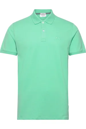 Lindbergh Polo Tee S/S Tops Polos Short-sleeved Green