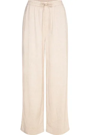 MSCH Mschpennie Ginia Pants Bottoms Sweatpants Cream