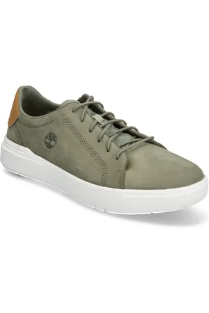 Timberland Seneca Bay Low Lace Up Sneaker Deep Lichen Green Designers Sneakers Low-top Sneakers Green
