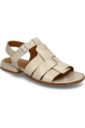ANGULUS Sandals - Flat - Open Toe - Op Shoes Sandals Flat Sandals Beige
