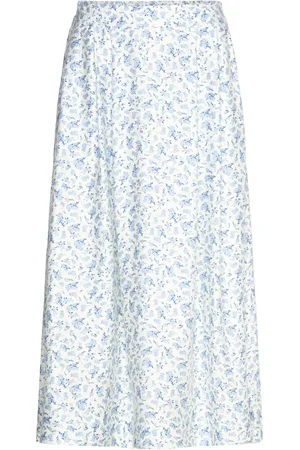 MSCH Mschcajsa Karalynn Skirt Aop Skirts Blue