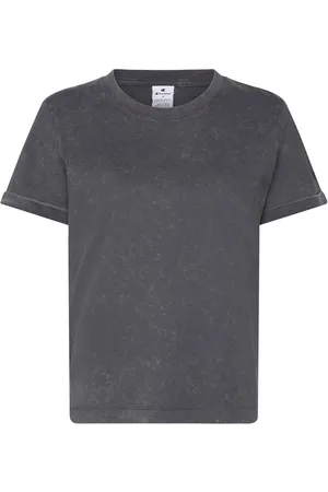 Champion Ss Tee Sport Women Sport Clothing Sports Tops & T-shirts Sport T-shirts Grey