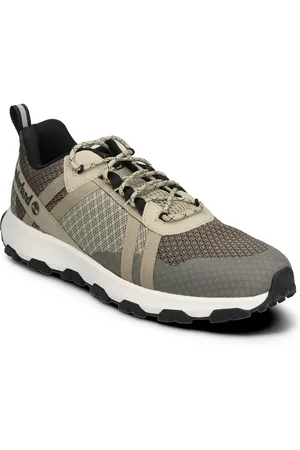 Timberland Winsor Trail Low Lace Up Sneaker Light Brown Mesh Designers Sneakers Low-top Sneakers Green