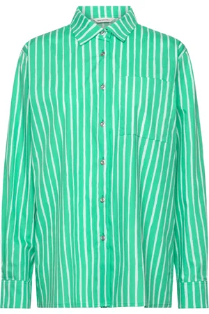 Marimekko Jokapoika 2017 Tops Shirts Long-sleeved Green