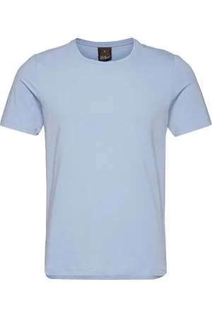 Oscar Jacobson Kyran T-Shirt S-S Designers T-shirts Short-sleeved Blue