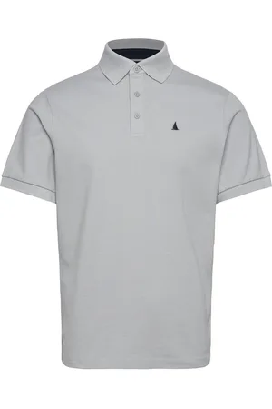 MUSTO M Original Ss Polo Sport Sport Clothing Sport Tops Sport Polos Sport Short-sleeved Polos Grey