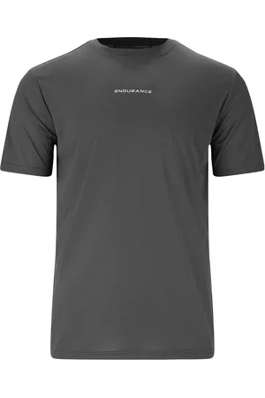 Endurance Alan M S/S Tee Sport Men Men Sports Clothes Sport Tops Sport T-shirts Grey